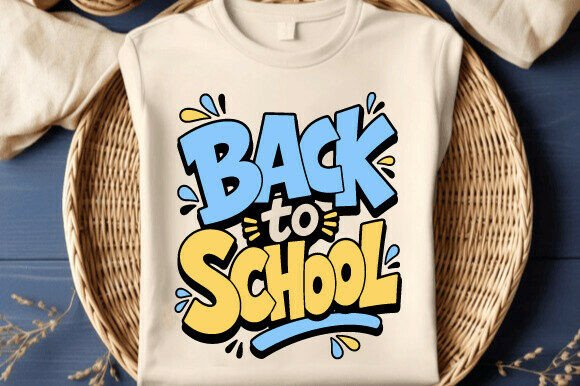 Back to School SVG PNG Cartoon Design for Graphics & T-Shirt Designs