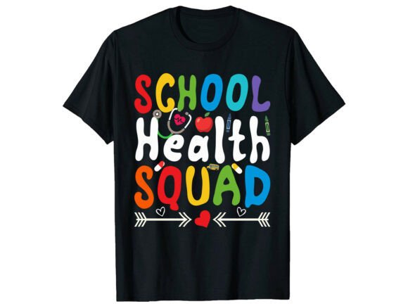Health Squad Back to School T-Shirt