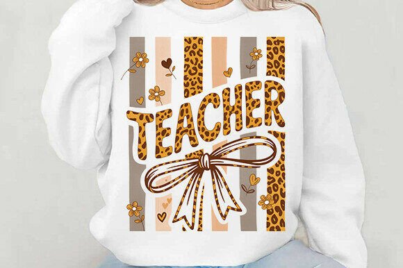 Leopard Teacher Png, Back to School