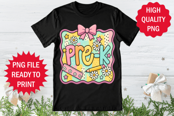 Pre K Back to School Kindergarten PNG Graphics