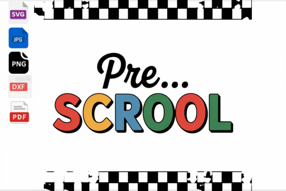 Pre-School SVG Back to School Design
