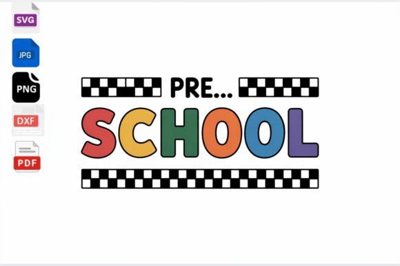Preschool SVG Back to School Teacher