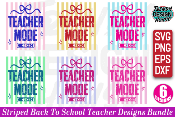 Stripes Back to School, Teacher Mode on Graphics