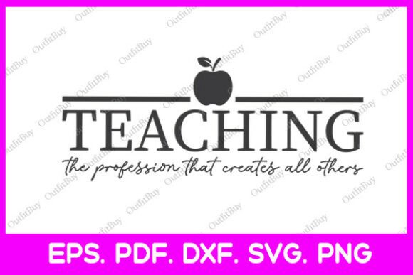 Teaching Profession Back to School Svg Graphics